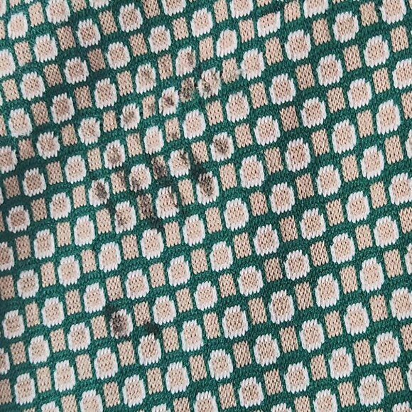 Vintage 60s JC Penney Patterned Short sleeve button down LARGE - Picture 3 of 7